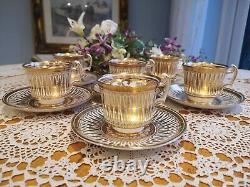 Royal Chelsea Cathedral 12 pcs coffee set