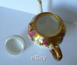 Royal Chelsea GOLDEN ROSE Tea Set / Teapot Cups & Saucers