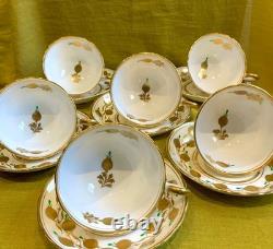 Royal Chelsea set of 6 x Cups, 6 x Saucers