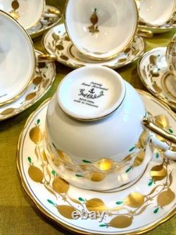 Royal Chelsea set of 6 x Cups, 6 x Saucers