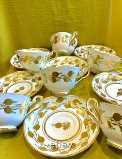 Royal Chelsea set of 6 x Cups, 6 x Saucers