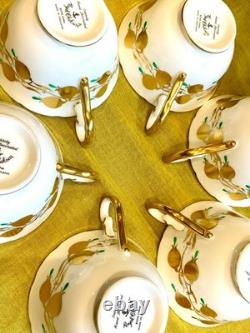 Royal Chelsea set of 6 x Cups, 6 x Saucers