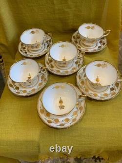 Royal Chelsea set of 6 x Cups, 6 x Saucers