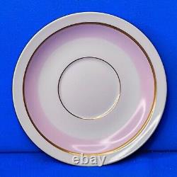 Royal Copenhagen ORDRUP 5 x Lilac ESPRESSO / MOCHA CUPS & SAUCERS 1950s EXC