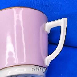 Royal Copenhagen ORDRUP 5 x Lilac ESPRESSO / MOCHA CUPS & SAUCERS 1950s EXC