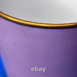 Royal Copenhagen ORDRUP 5 x Lilac ESPRESSO / MOCHA CUPS & SAUCERS 1950s EXC