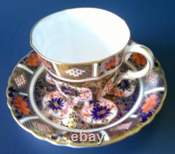 Royal Crown Derby 1128 Old Imari Gold Cup & Saucer & Plate Trio's Set Quantity