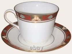 Royal Crown Derby Cloisonne 6x Tea Cups & Saucers First Quality Hardly Used