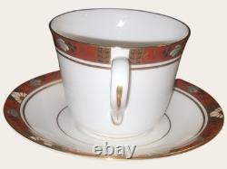 Royal Crown Derby Cloisonne 6x Tea Cups & Saucers First Quality Hardly Used