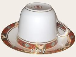 Royal Crown Derby Cloisonne 6x Tea Cups & Saucers First Quality Hardly Used