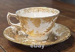 Royal Crown Derby Gold Aves Cup & Saucer