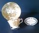 Royal Crown Derby Gold Aves Cup & Saucer Circa 1968