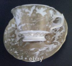 Royal Crown Derby Gold Aves Cup & Saucer Circa 1968