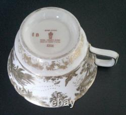Royal Crown Derby Gold Aves Cup & Saucer Circa 1968