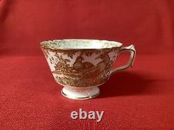 Royal Crown Derby'Gold Aves' Tea Cup & Saucer