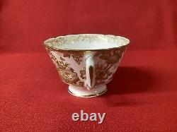 Royal Crown Derby'Gold Aves' Tea Cup & Saucer