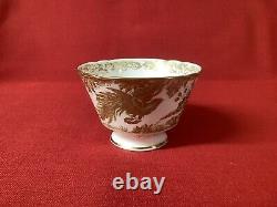 Royal Crown Derby'Gold Aves' Tea Cup & Saucer