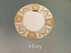 Royal Crown Derby Green Derby Panel Trio Cup/Saucer/Plate & 8.5 Salad Plate