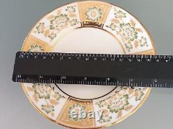 Royal Crown Derby Green Derby Panel Trio Cup/Saucer/Plate & 8.5 Salad Plate