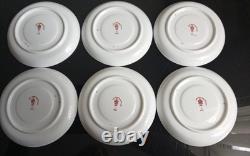 Royal Crown Derby Imari 2451 6 coffee cups & Saucers 1923/4/5 hand painted