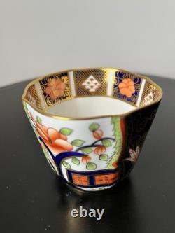 Royal Crown Derby Imari 6878 Cup & Saucer Set Bone China Gold Rim 1924