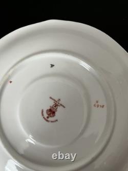 Royal Crown Derby Imari 6878 Cup & Saucer Set Bone China Gold Rim 1924