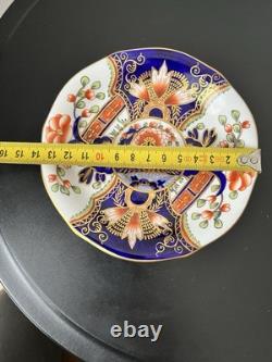 Royal Crown Derby Imari 6878 Cup & Saucer Set Bone China Gold Rim 1924