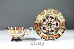 Royal Crown Derby Old Imari 1128 Elizabeth Tea Cup & Saucer Aa