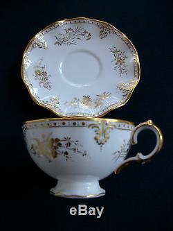 Royal Crown Derby- Royal St. James- Cup & Saucer- Excellent! Rare! Gilt