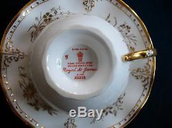 Royal Crown Derby- Royal St. James- Cup & Saucer- Excellent! Rare! Gilt