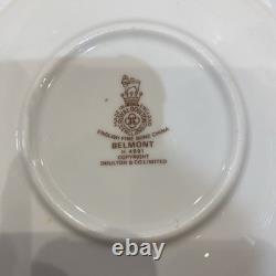 Royal Doulton BELMONT Gold, Fine Bone China, 14 x Coffee Cup & Saucers H4991