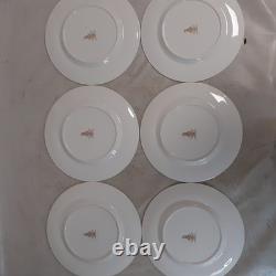 Royal Doulton Elegant Gold Rimmed Porcelain Dinner Set 24-Piece Vintage Design