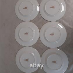 Royal Doulton Elegant Gold Rimmed Porcelain Dinner Set 24-Piece Vintage Design