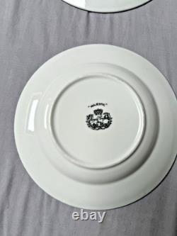 Royal Grafton Majestic Fine Bone China Tea Set Vintage 4 Cups Saucers Plates ENG