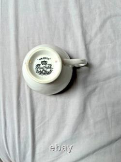 Royal Grafton Majestic Fine Bone China Tea Set Vintage 4 Cups Saucers Plates ENG