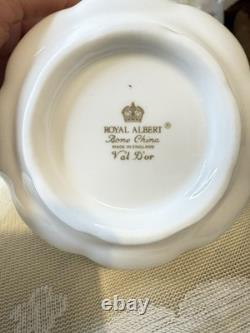 Royal Standard 1940s Tea Set Bone China Roses Gold 6 Cups UK