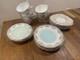 Royal Stuart & Other Bone China Cup & Saucer & Plates Pastel Colours Gold Gilt