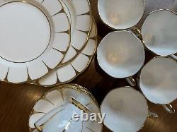 Royal Vale Daisy Strike Tea Set. Cup Saucer Side Plate Set Of 6 VGC Free P&P
