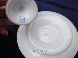 Royal Vienna Richly Gilded Pedestal Cup & Saucer