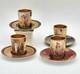 Royal Vienna Style Demitasse Cups & Saucers. Amazing! Cherubs