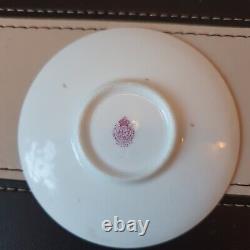 Royal Worcester Antique Gilded Cabinet Cup & Saucer Summer Fruits Ricketts (sf)