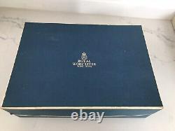 Royal Worcester Bone China Coffee Cup & Saucer Boxed Set 1962 Golden Anniversary