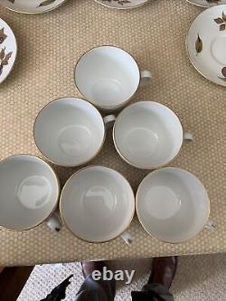 Royal Worcester Evesham Coffee Tea Cups Saucers 6 Large 3 Small See Description