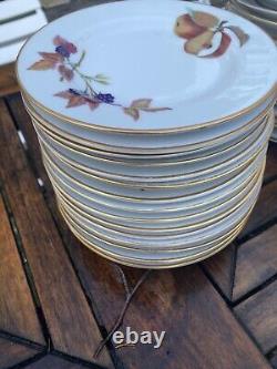 Royal Worcester Evesham Gold Quantity For Entertaining 46 Tea cups Etc £ 170