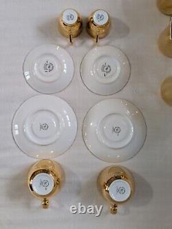 Royal Worcester Gold Lustre Various Porcelain Pieces