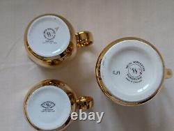 Royal Worcester Gold Lustre Various Porcelain Pieces