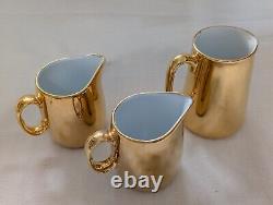 Royal Worcester Gold Lustre Various Porcelain Pieces