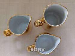 Royal Worcester Gold Lustre Various Porcelain Pieces