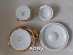 Royal Worcester Gold Lustre Various Porcelain Pieces