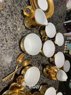 Royal Worcester Gold Tea set